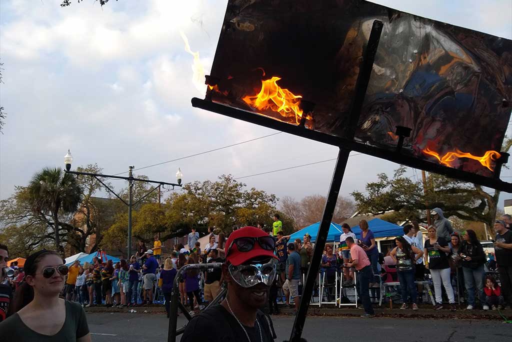 Mardi Gras Flambeau - New Orleans Local