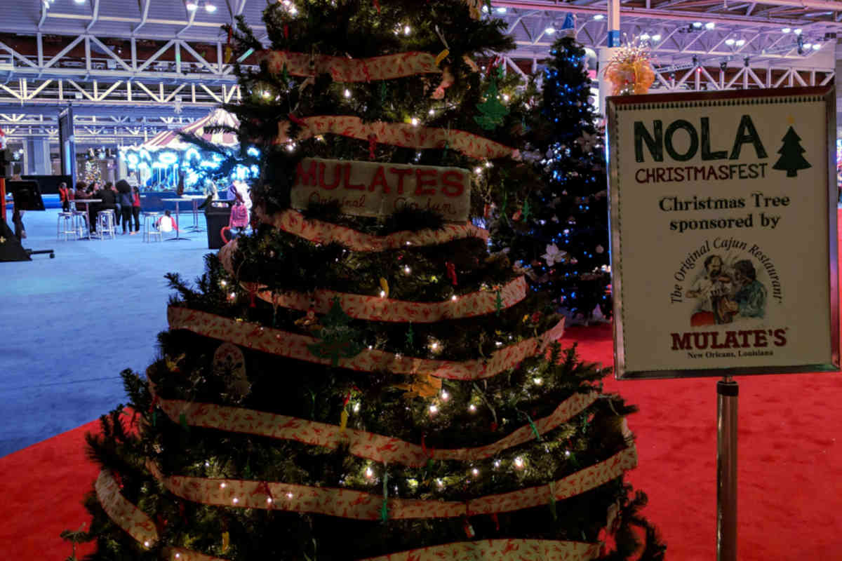 Mulate's Christmas Tree - NOLA ChristmasFest - New Orleans Local