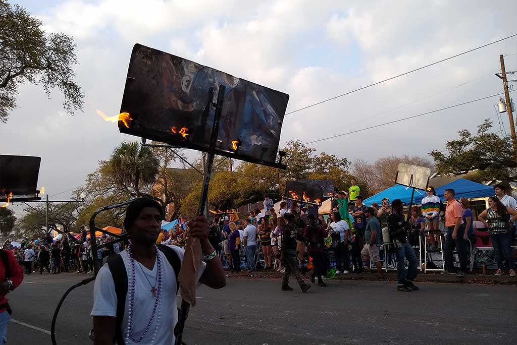 What are the Mardi Gras Flambeaux?- New Orleans Local