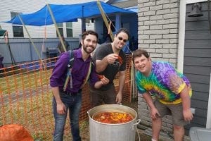 Cooking Crawfish - Samadi Gras - New Orleans Local