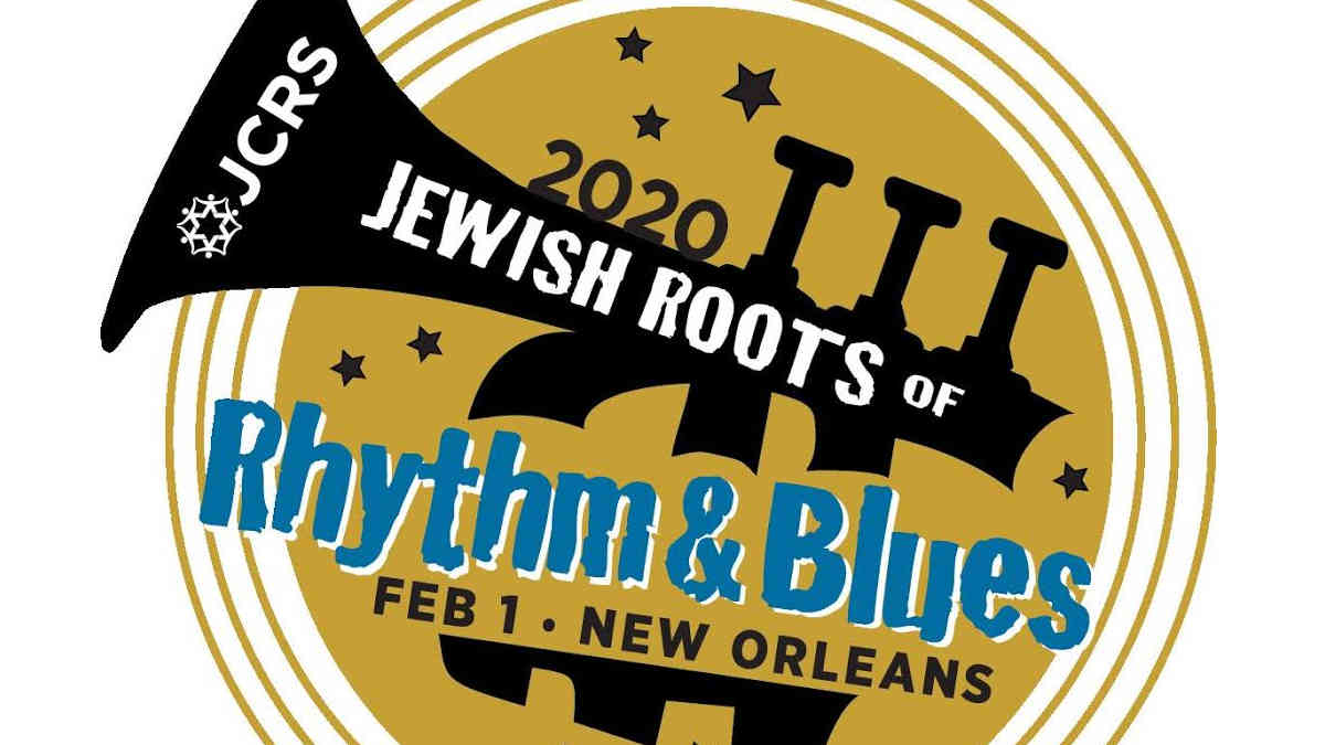 Jewish Roots rhythm & Blues 2020 Logo | New Orleans Local