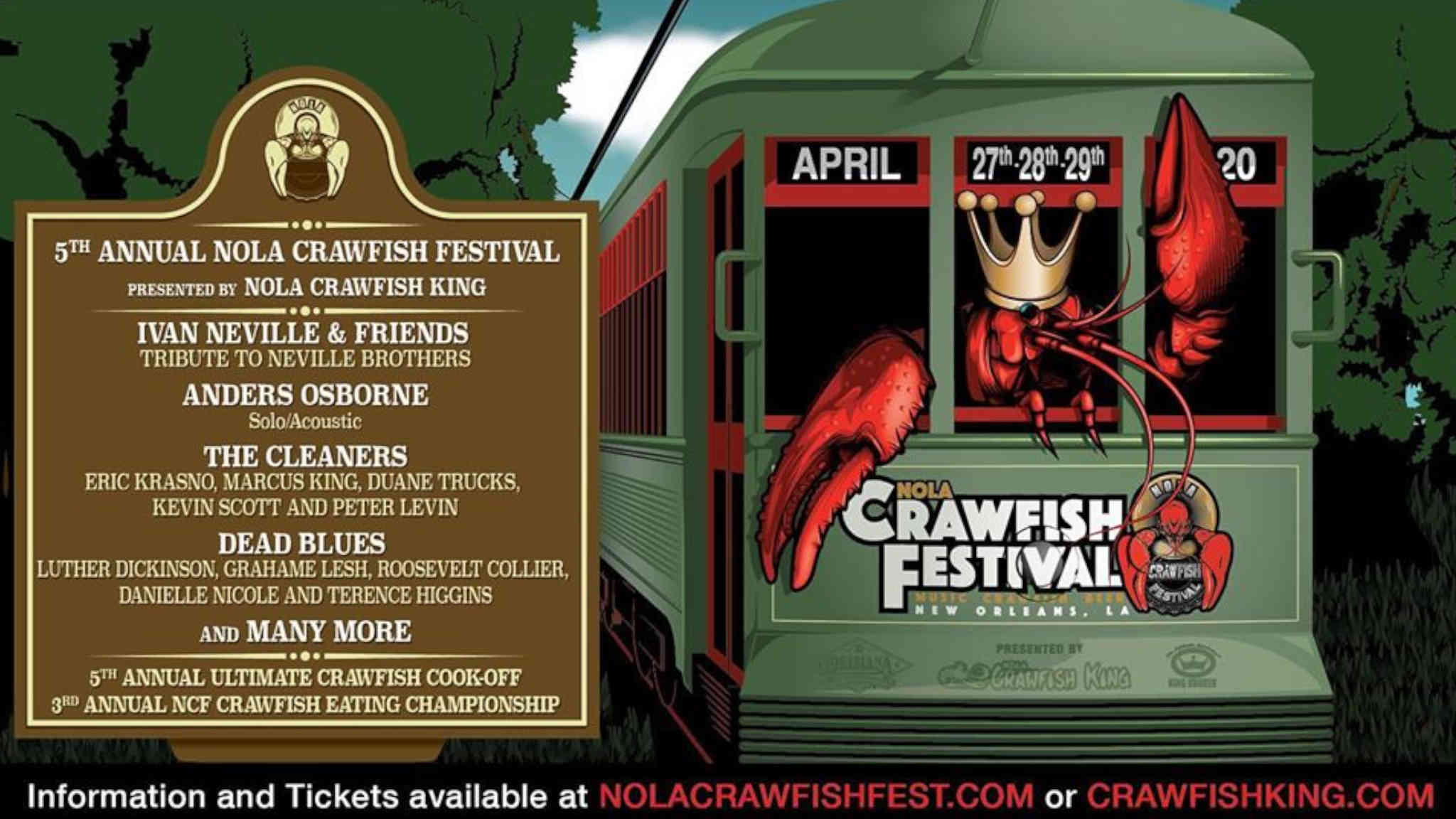 NOLA Crawfish Festival 2020 | New Orleans Local Events Calendar