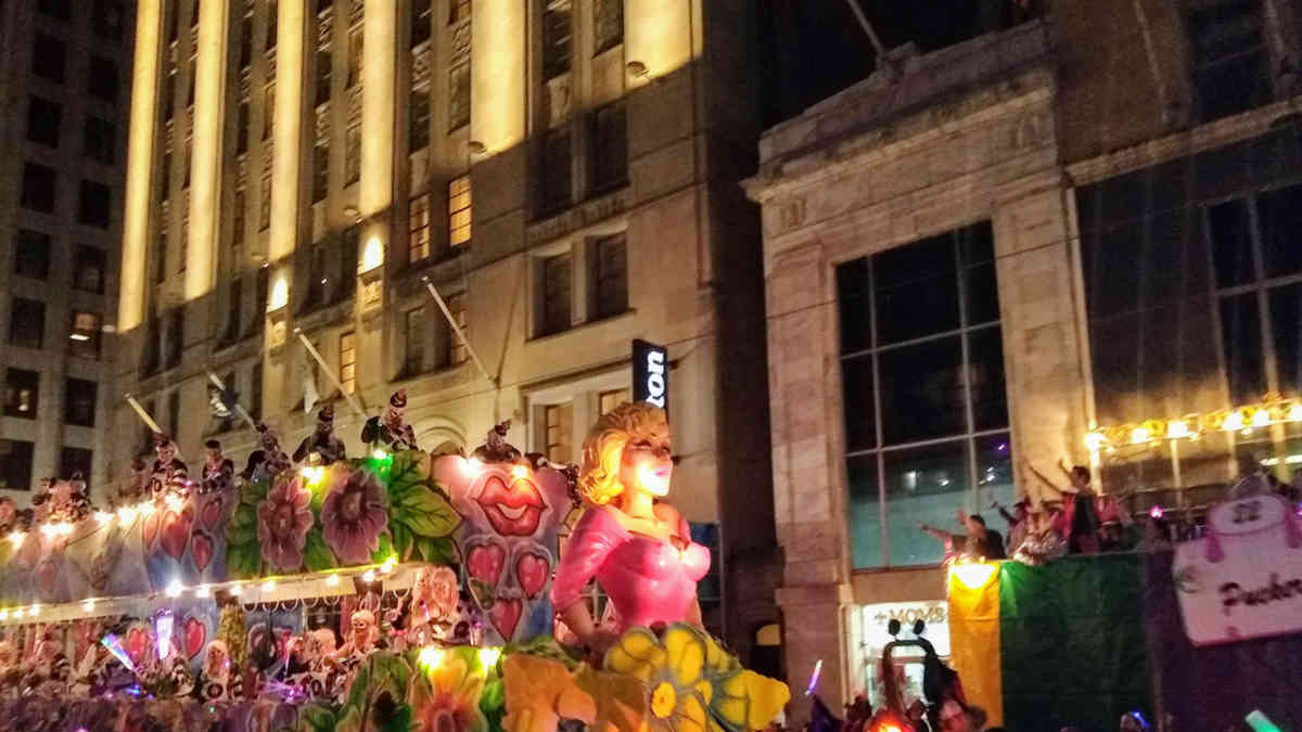 NYX Parade Float | New Orleans Local