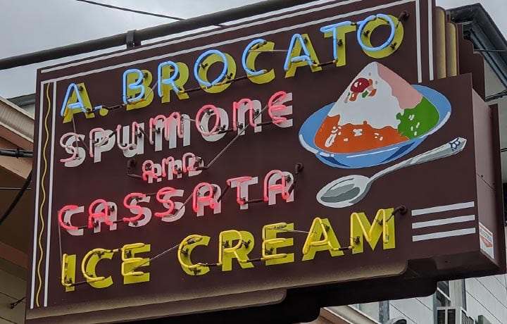 Brocato sign | New Orleans Local