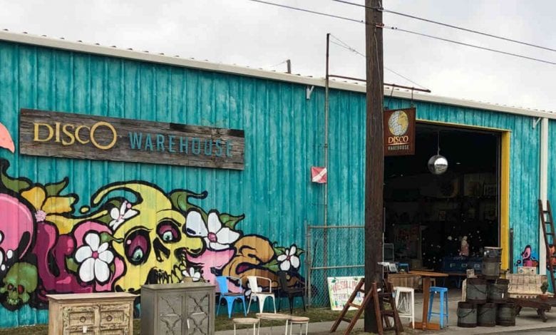 Disco Warehouse pop up Market Exterior Photo