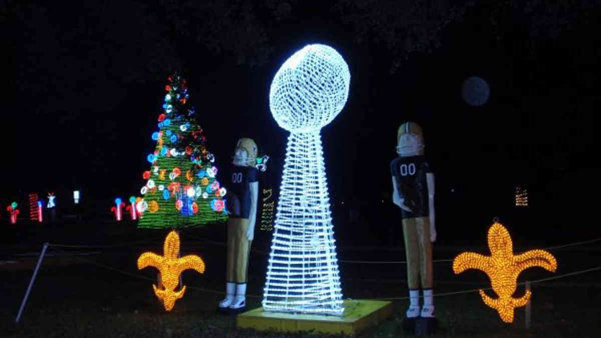 Christmas in Lafreniere Park New Orleans Local News and Events