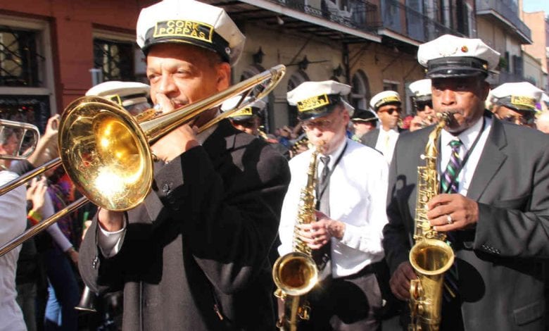 Mardi Gras 2021 - Marching Band With Trumpet