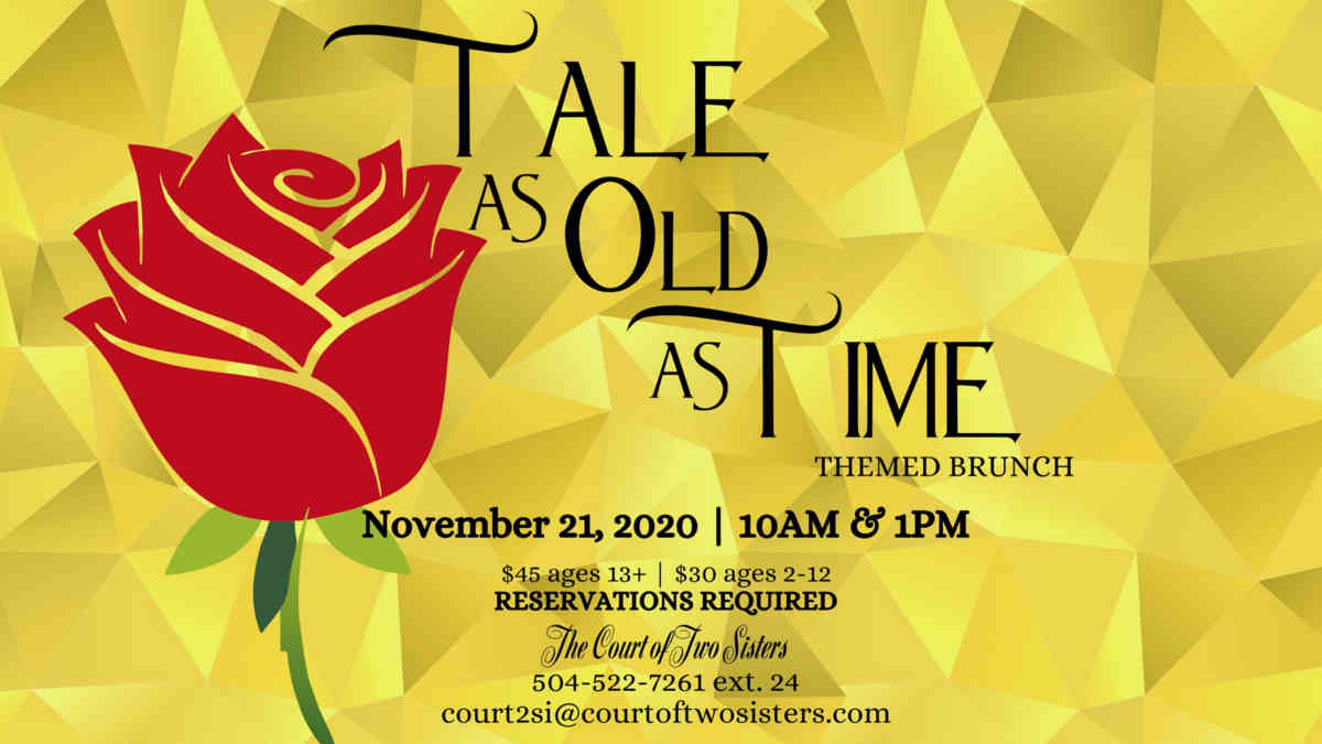 Tale as old as time themed brunch