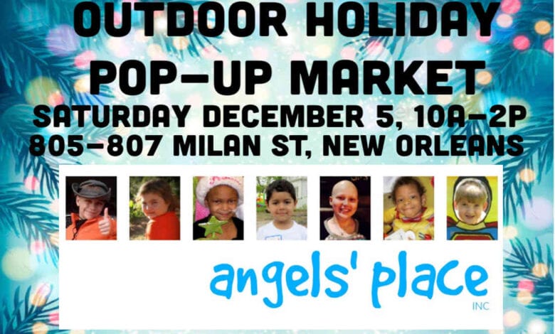 Outdoor Pop up holiday Market