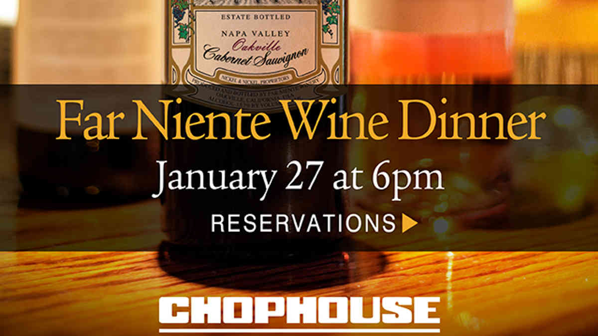 FAR NIENTE WINE DINNER