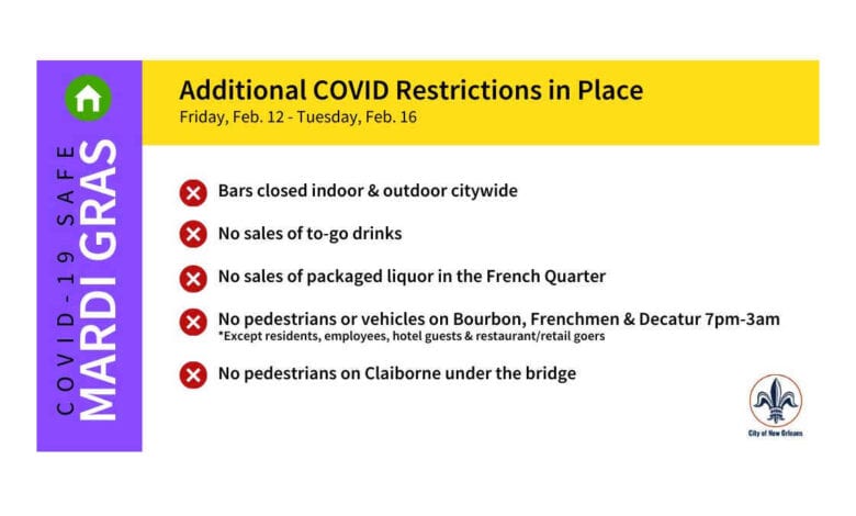 Covid 19 Rules Mardi Gras