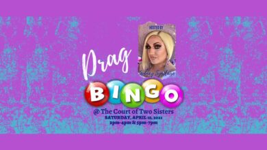 Drag Bingo hosted by Aubrey Synclaire