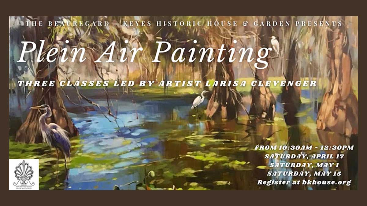 Plein Air Painting with artist Larisa Clevenger