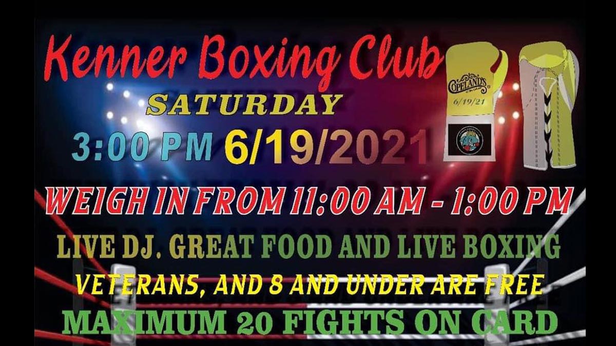 June Madness at Kenner Boxing Club