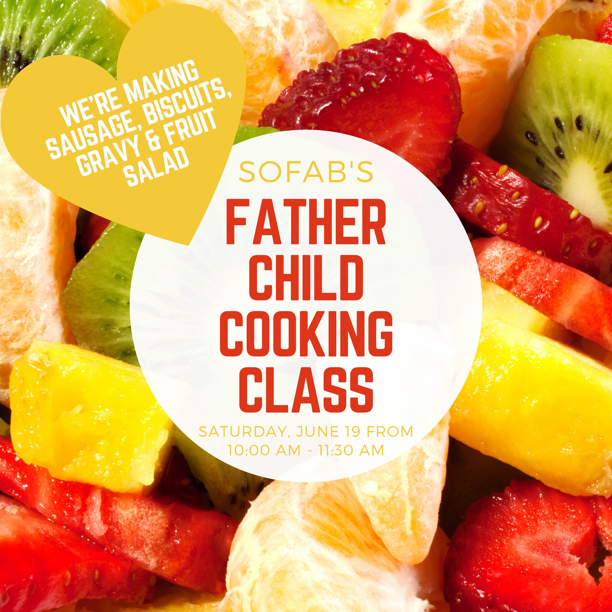father child cooking class