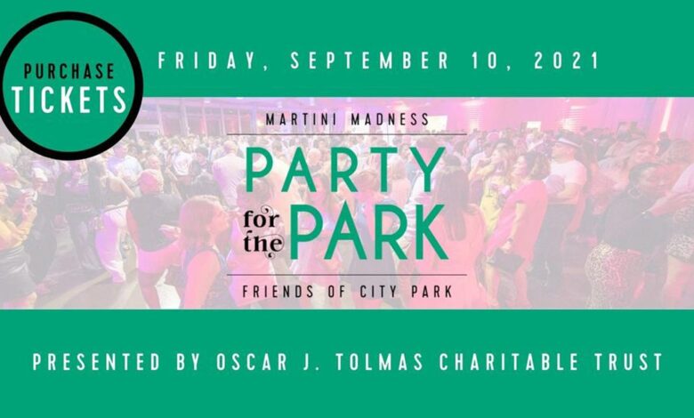 Martini Madness Party for the Park 2021