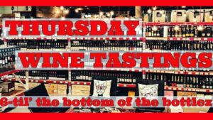 Free Thursday Wine Tasting at Brady's Wine Warehouse