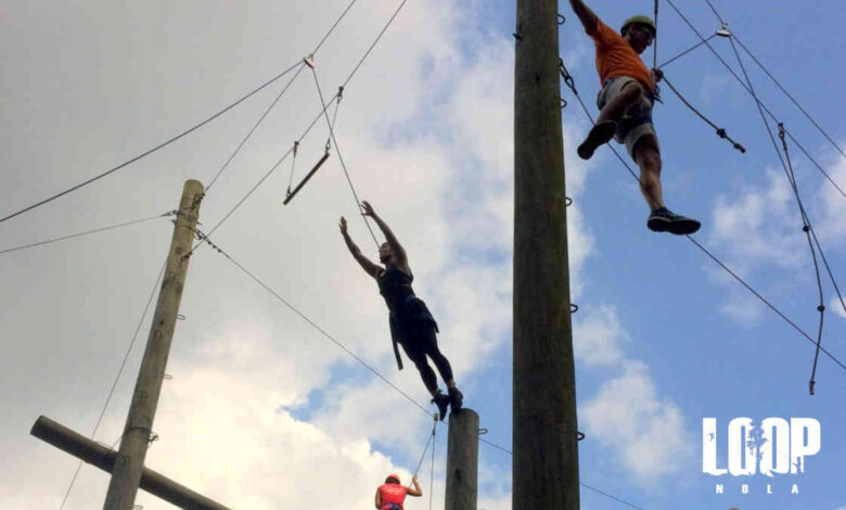 LOOP NOLA's City Park Challenge Course