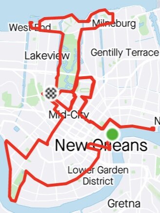 THE NEW ORLEANS ULTRAMARATHON