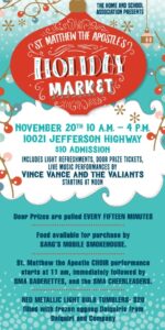 St. Matthew's The Apostle's Holiday Market 2021