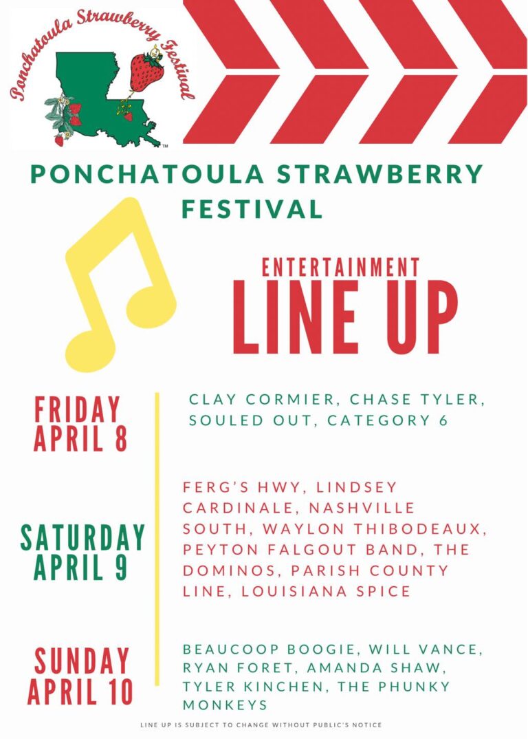 Ponchatoula Strawberry Festival New Orleans Local