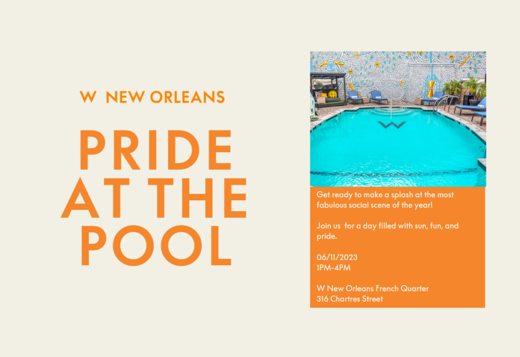 Pride at the Pool New Orleans Local News and Events