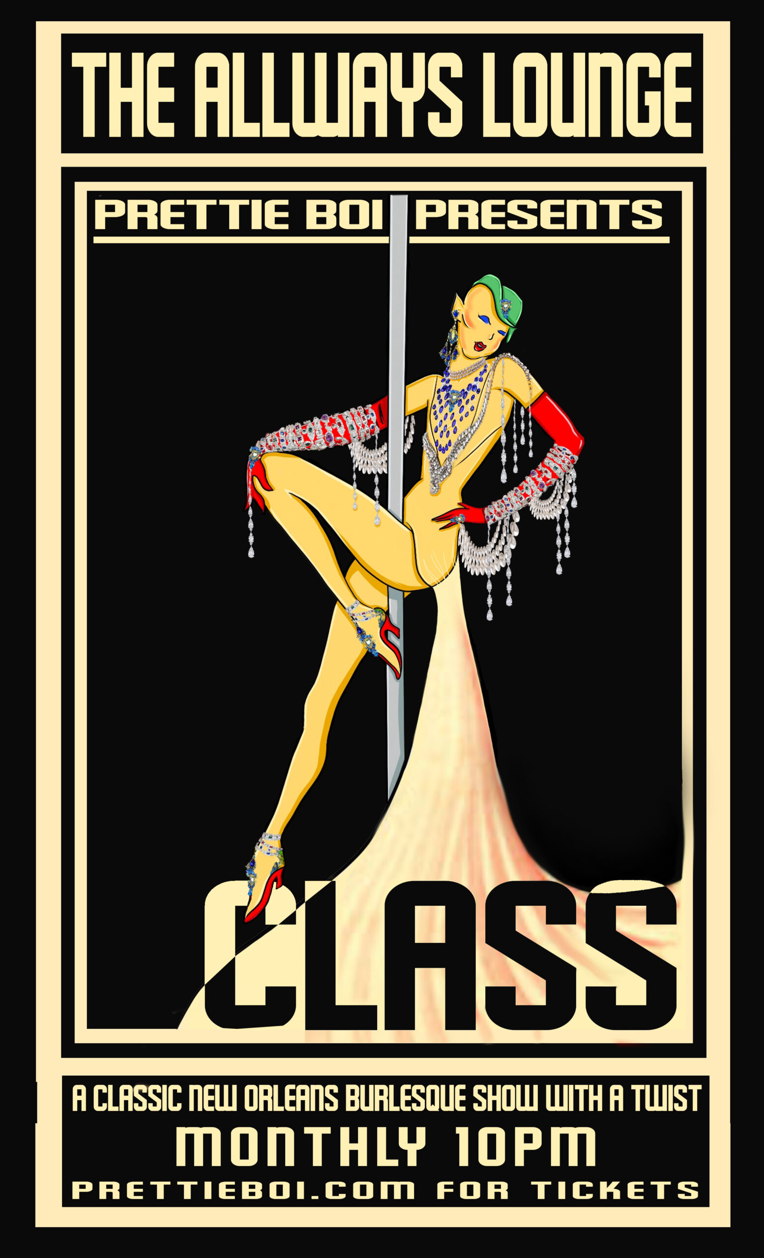 CLASS: A Classic New Orleans Burlesque Show with a Twist