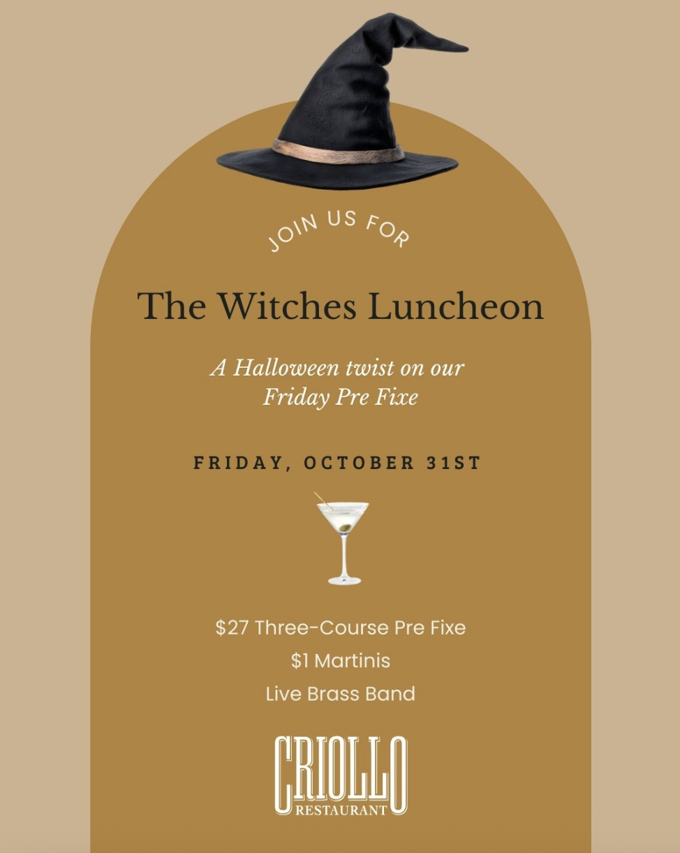 10.31 Witches Luncheon